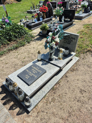 Zdjęcie nagrobka Władysława Ambroży