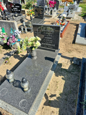 Zdjęcie nagrobka Stanisława Maćkowiak