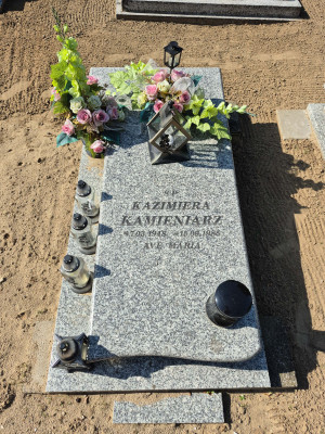Zdjęcie nagrobka Kazimiera Kamieniarz